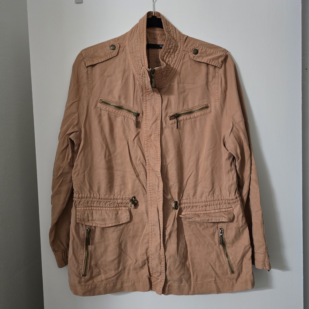 Max Jeans Light Orange Utility Jacket